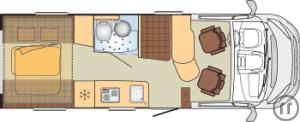 Reisemobil Campeo C 600-