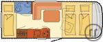 2-Wohnmobil Dethleffs Globebus Go T 45