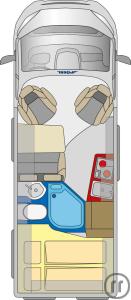 2-Wohnmobil Pössl Trenta 600 R