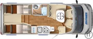 2-Wohnmobil Dethleffs Just Go T 6815 EB