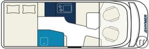 Reisemobil Dethleffs Just 90 T 6752 DBL-