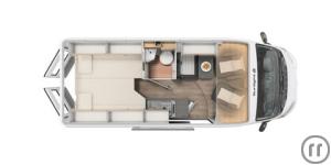 2-Wohnmobil  Ecovip H 2109