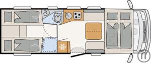 Wohnmobil Dethleffs Esprit I 7150-2 EBL