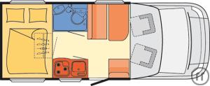 2-Reisemobil  Cliff 540 Adv.