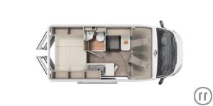 2-Wohnmobil  CV 540 pro