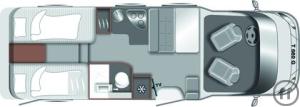 Reisemobil Dethleffs Just Camp T 6762-