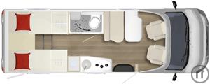 2-Wohnmobil Dethleffs Just Go T 6905 FB-