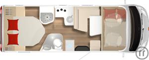 2-Wohnmobil Dethleffs Just Go T 6815 EB-