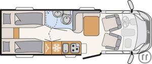 2-Reisemobil Dethleffs Globebus Go T 45