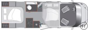 2-Reisemobil  Tourer H 720