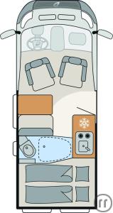 2-Wohnmobil Dethleffs Globetrail 540 DR - RT