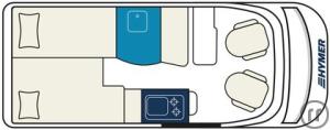 4-Wohnmobil Dethleffs Just 90 T 6762