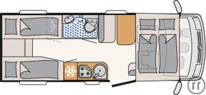 4-Wohnmobil  Cliff 600 RT - Adv.