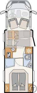 1-Wohnmobil Dethleffs Pulse T 7051 DBM