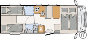 Reisemobil Dethleffs Trend I 7057 EB