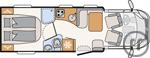 Wohnmobil Delfin T 726 G