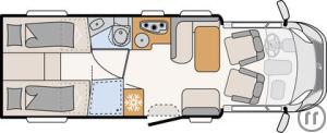 2-Wohnmobil Dethleffs Trend T 7057 EBL-