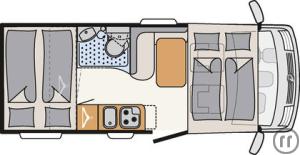 2-Wohnmobil Dethleffs Globebus I 1