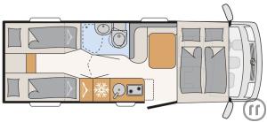 2-Wohnmobil Dethleffs Globebus I 6