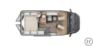 2-Reisemobil  Cliff 540 Adv.