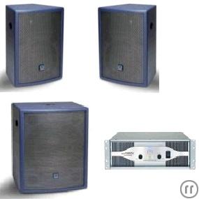 1-Party Musikanlage 2 (1000 Watt)