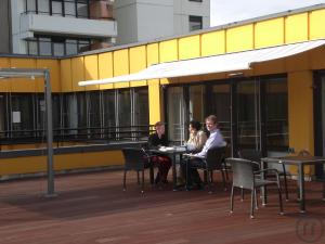 6-Vorträge/Feiern in unserer Lounge mit Terrasse in Hamburg in zentraler Lage