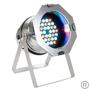 1-LED Floorspot 36x1 Watt Alu Scheinwerfer