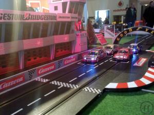 Carrrera D132 Rennbahn für 6 Fahrer auf 2 Spuren, inkl. Betreuung für Messen und Event!