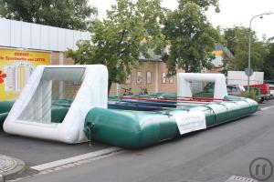 3-Human Table Soccer, aufgeblasener Riesenkicker, Tischfußball mit Menschen, Tischckicker