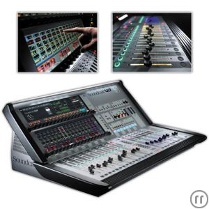 1-Soundcraft Vi1 digital Mixing Console
digitales FoH/Mon-Pult Soundcraft Vi1, 32 in/32out