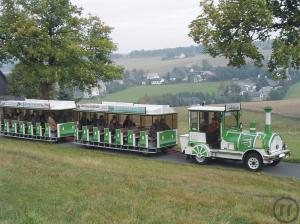 3-Wegebahn / Shuttle Bahn / Mobile Eisenbahn / Personenzug / Stadtbahn / Bimmelbahn