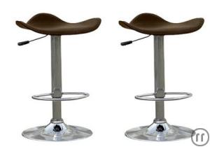 1-Design-Barhocker - Bistrotisch-Stuhl