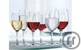 Weisswein-, Rotwein-, Champanger- und Wasserglas - ungeeicht