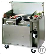 Front Cooking Station - Live Cooking Station Smog Stopp