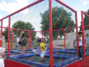 4-Trampolin, Trampolinanlage 6er Feld, 6er Feld Trampolin