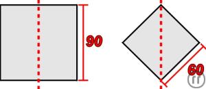 2-Fliesensäge - 90 cm Schnittlänge