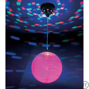 4-Partypaket: 6x6m Partyzelt, Discokugel, großer LED Strahler, Feuerschale, Schwenkgrill