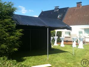 2-Public Viewing Zelt für Ihre Sport-Party! Wettschutz für Beamer und Leinwand, Outdoor T...