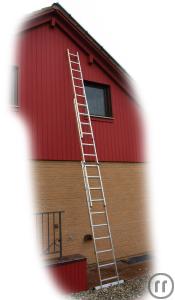 2-Stabile Allzweck-Leiter 3x10 (Hymer) max. 7,1 m; incl. Zubehör; auch für Treppen und B&...