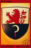 1-Remscheid Wappen Kulisse, Remscheid Wappen, Bayern, Berge, Deutschland, Wappen, Fahne, Kulisse