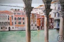 Venedig Kulisse, Venedig, Kulisse, Gondel, Adria, Dekoration, Messe, Event, Gondelier, Venezia, Rom