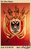1-Kölner Wappen Kulisse, Kölner Wappen, Köln, Wappen, Flaggen, Stadt, Kulisse, Dekor...