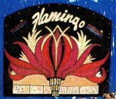 1-Flamingo Lauflicht, Las Vegas, Viva Las Vegas, Hollywood, Amerika, USA, Glücksspiel, Kartens...