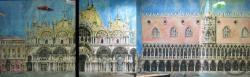 Dogenpalast Kulisse, Venedig, Italien, Bauwerk, Palast, Dekoration, Messe, Event, Venedig Dekoration