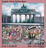 Fall der Berliner Mauer Kulisse, Berlin, Mauer, Ost Berlin, West Berlin, DDR, Kulisse, Dekoration,