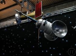 Satellit mit Antenne, Raumfahrt, Raumschiff, All, Weltall, Weltraum, Satellit, Antenne, Mars, Saturn Satellit mit Antenne, Raumfahrt, Raumschiff, All, Weltall, Weltraum, Satellit, Antenne, Mars, Saturn