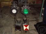 Stehende Lampen, Signal, Lampen, Bahn, Zug, Dekoration, Messe, Event, Deutsche Bahn, DB, Deutsche Ba Stehende Lampen, Signal, Lampen, Bahn, Zug, Dekoration, Messe, Event, Deutsche Bahn, DB, Deutsche Ba