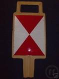 DB Schild, Bahn, Zug, Schild, Dekoration, Messe, Event, Deutsche Bahn, DB, Deutsche Bahn Dekoration,