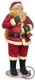 1-Weihnachtsmann mit Glocke, Weihnachten, Winter;Geschenke, Heiligabend, Dekoration, Messe, Event, Wei