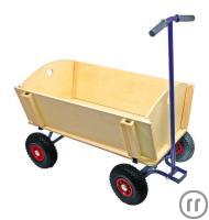 großer Bollerwagen 100x64 cm bis 200 Kg belastbar Handwagen